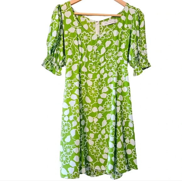 Faithfull The Brand La Barben Mini Dress Cleo Floral Print Women's Size Medium. - Picture 6 of 16